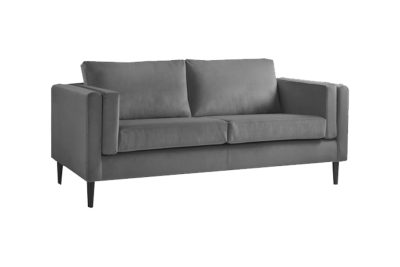 Clarence 3 Seater Sifa Grey Fabric